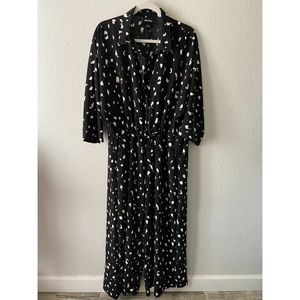 ASOS Monki B&W Printed Jumpsuit L / XL